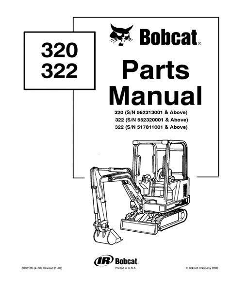 bobcat excavator 322 sale|bobcat 322 parts manual free.